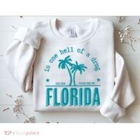 Florida Is One Hell Of A Drug Taylor Lyrics Ttpd Sweatshirt thumb 2