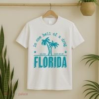 Florida Is One Hell Of A Drug Taylor Lyrics Ttpd T-Shirt thumb 2