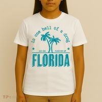 Florida Is One Hell Of A Drug Taylor Lyrics Ttpd T-Shirt thumb 4