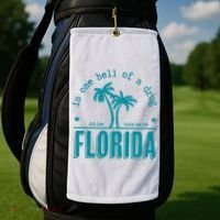 Florida Is One Hell Of A Drug Taylor Lyrics Ttpd Golf Towel thumb 2