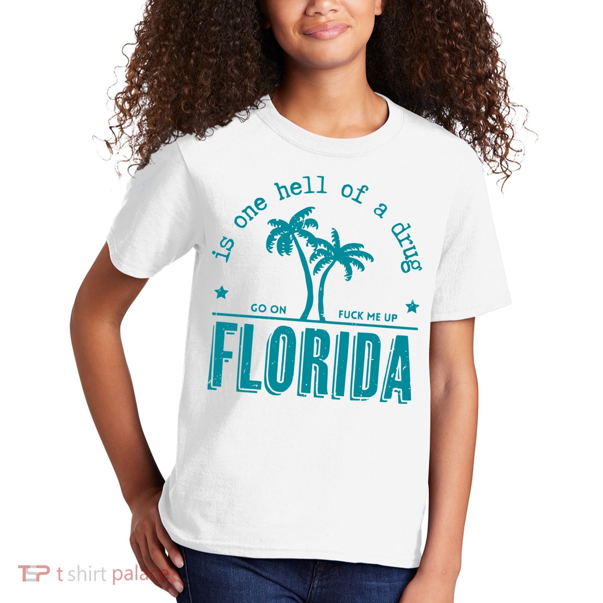 Florida Is One Hell Of A Drug Taylor Lyrics Ttpd Kids T-Shirt