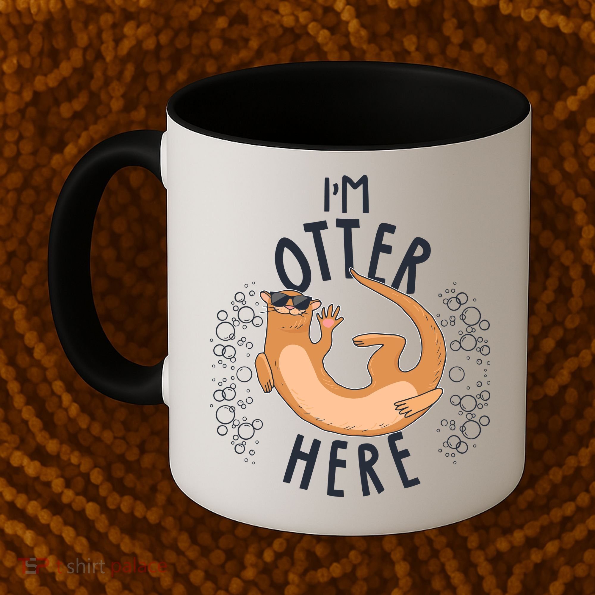 Funny I'm Otter Here Coffee Mug