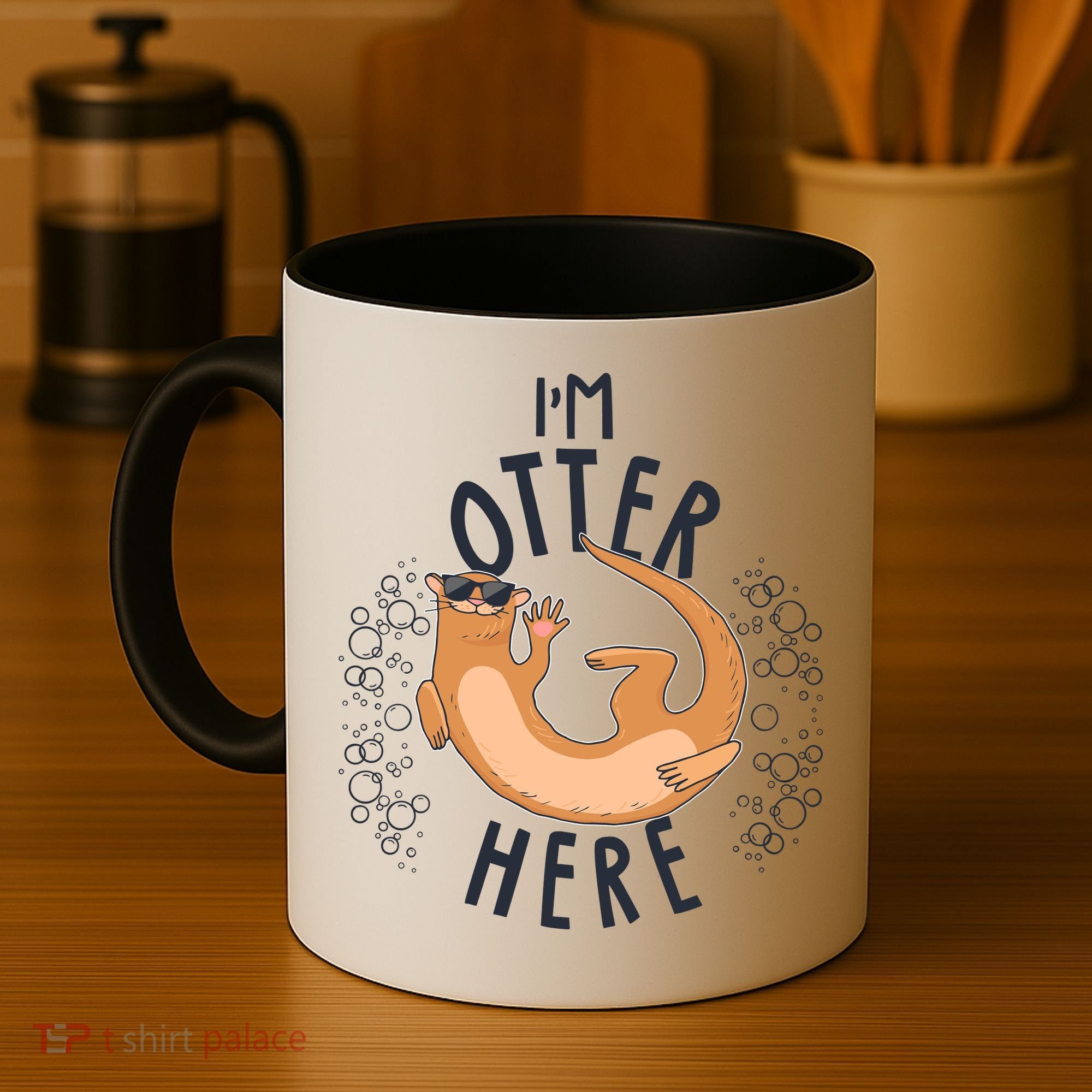 Funny I'm Otter Here Coffee Mug
