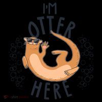 Funny I'm Otter Here Coffee Mug thumb 5