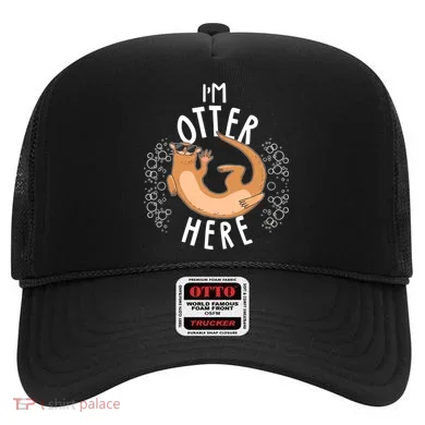 Funny I'm Otter Here Hat