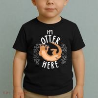 Funny I'm Otter Here Toddler T-Shirt thumb 2