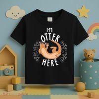Funny I'm Otter Here Toddler T-Shirt thumb 3