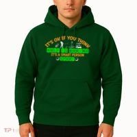 Funny It's Ok If You Think Golf Is Boring It's A Smart Person Sport Hoodie thumb 2
