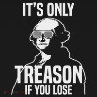 Funny It's Only Treason If You Lose George Washington Nerd Sweatshirt thumb 3