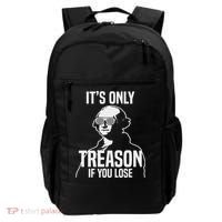 Funny It's Only Treason If You Lose George Washington Nerd Backpack thumb 0