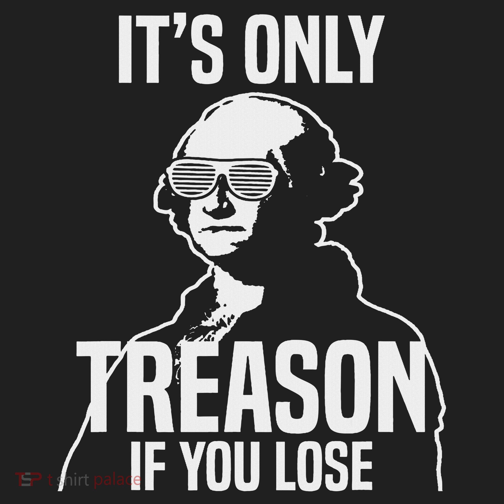 Funny It's Only Treason If You Lose George Washington Nerd Beanie