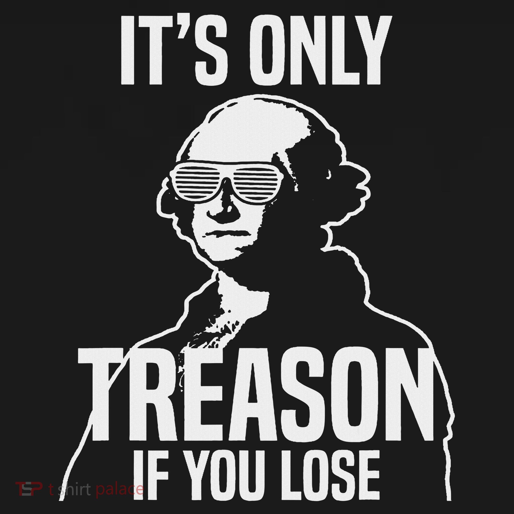 Funny It's Only Treason If You Lose George Washington Nerd Women's Hoodie