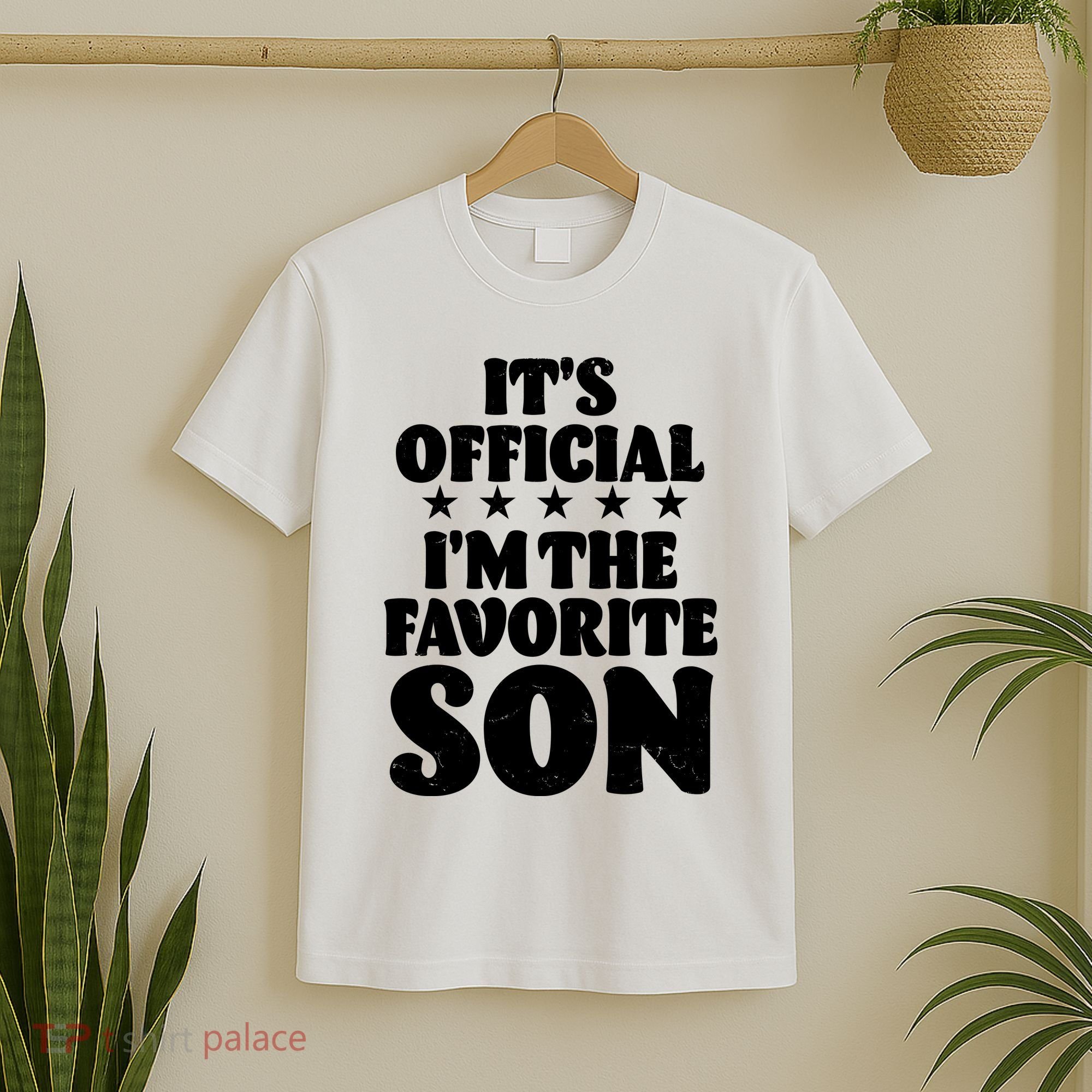 Funny Its Official Im The Favorite Son T-Shirt