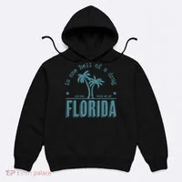 Florida Is One Hell Of A Drug Hoodie thumb 0