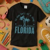 Florida Is One Hell Of A Drug Kids T-Shirt thumb 3