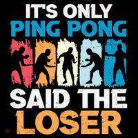 Funny Its Only Ping Pong Said The Loser Table Tennis Premium Coffee Mug thumb 5