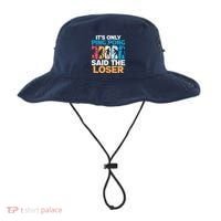 Funny Its Only Ping Pong Said The Loser Table Tennis Premium Bucket Hat thumb 0
