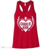 Forever In Our Hearts Charlie Kirk 1993 2025 Women's Tank Top thumb 0