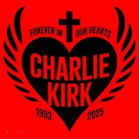 Forever In Our Hearts Charlie Kirk 1993 2025 Santa Hat thumb 1