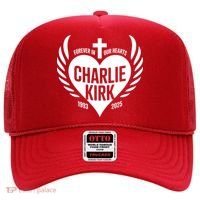 Forever In Our Hearts Charlie Kirk 1993 2025 Hat thumb 0