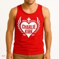 Forever In Our Hearts Charlie Kirk 1993 2025 Tank Top thumb 3