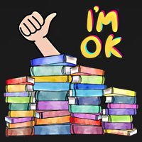 Funny I'm Ok Reading Books Nerd National Book Day Lover Gift Bucket Hat thumb 4