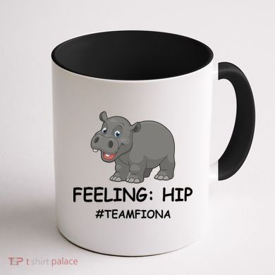 Fiona The Baby Hippo Feeling Hip Preemie Coffee Mug back