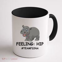 Fiona The Baby Hippo Feeling Hip Preemie Coffee Mug thumb 1