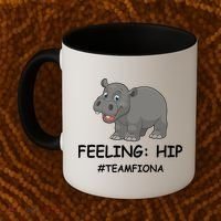 Fiona The Baby Hippo Feeling Hip Preemie Coffee Mug thumb 2