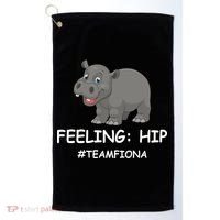 Fiona The Baby Hippo Feeling Hip Preemie Golf Towel thumb 0