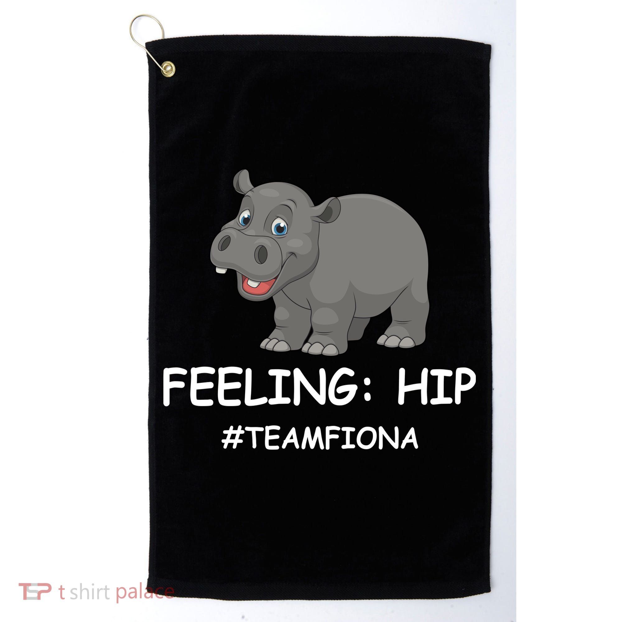 Fiona The Baby Hippo Feeling Hip Preemie Golf Towel