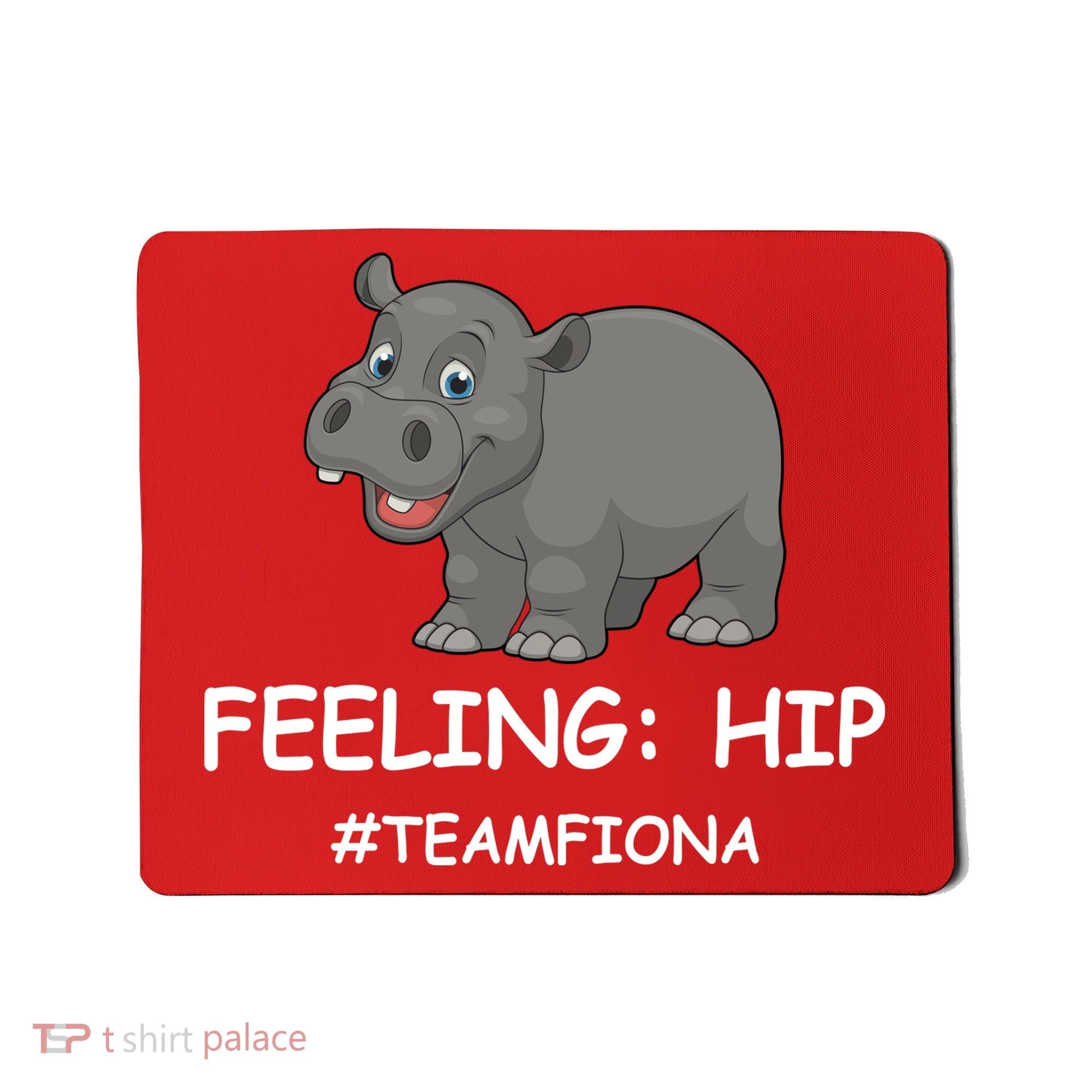 Fiona The Baby Hippo Feeling Hip Preemie Mousepad