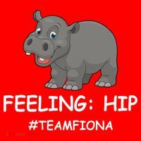 Fiona The Baby Hippo Feeling Hip Preemie Baby Bodysuit thumb 2