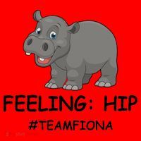 Fiona The Baby Hippo Feeling Hip Preemie Santa Hat thumb 1