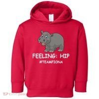Fiona The Baby Hippo Feeling Hip Preemie Toddler Hoodie thumb 0