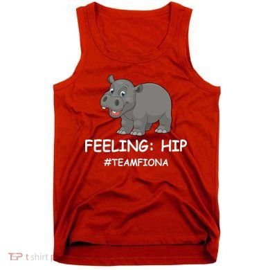 Fiona The Baby Hippo Feeling Hip Preemie Tank Top