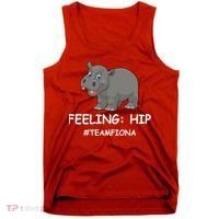 Fiona The Baby Hippo Feeling Hip Preemie Tank Top thumb 0