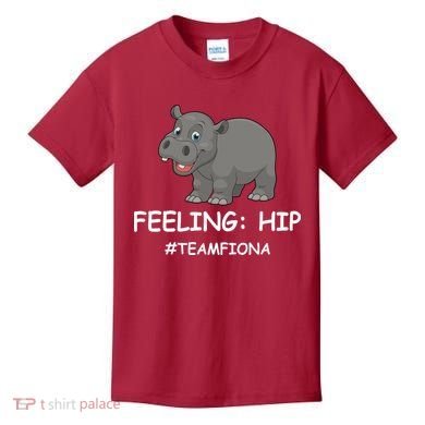 Fiona The Baby Hippo Feeling Hip Preemie Kids T-Shirt