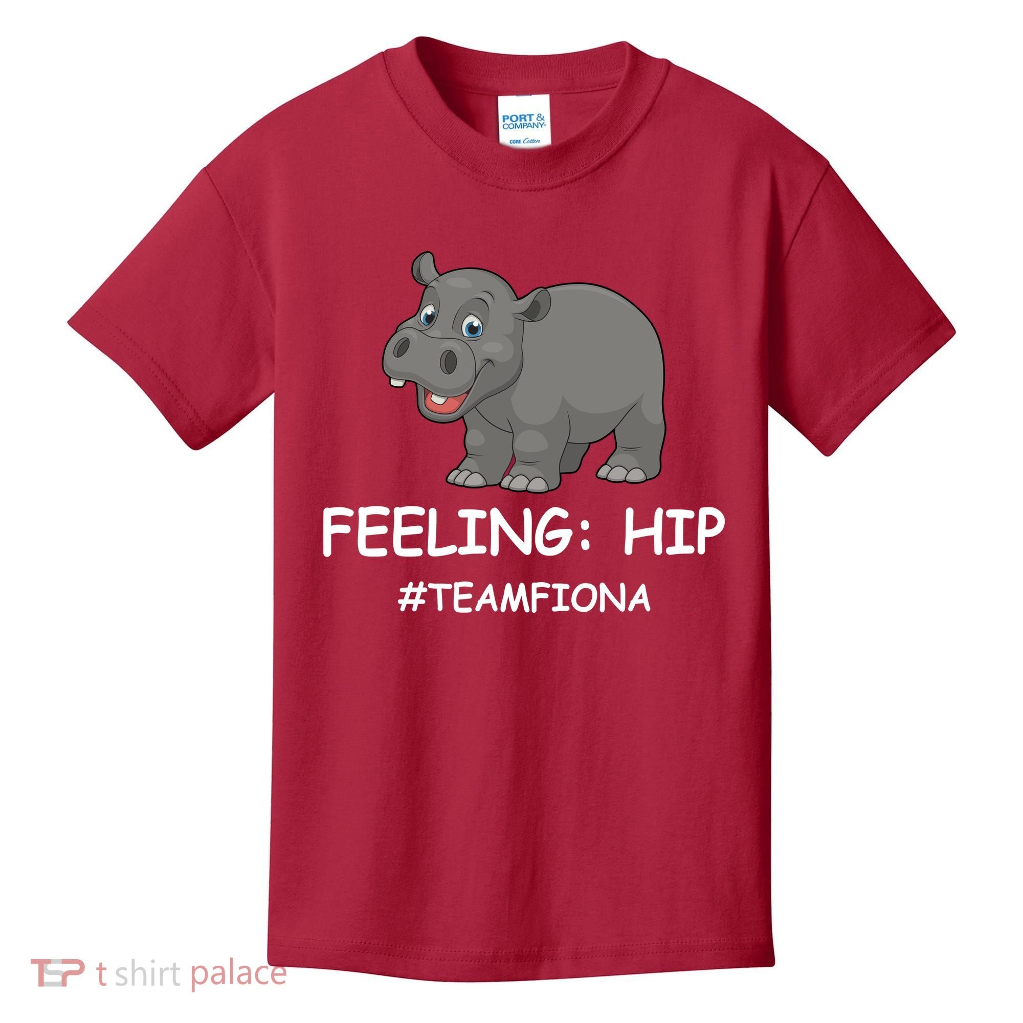 Fiona The Baby Hippo Feeling Hip Preemie Kids T-Shirt