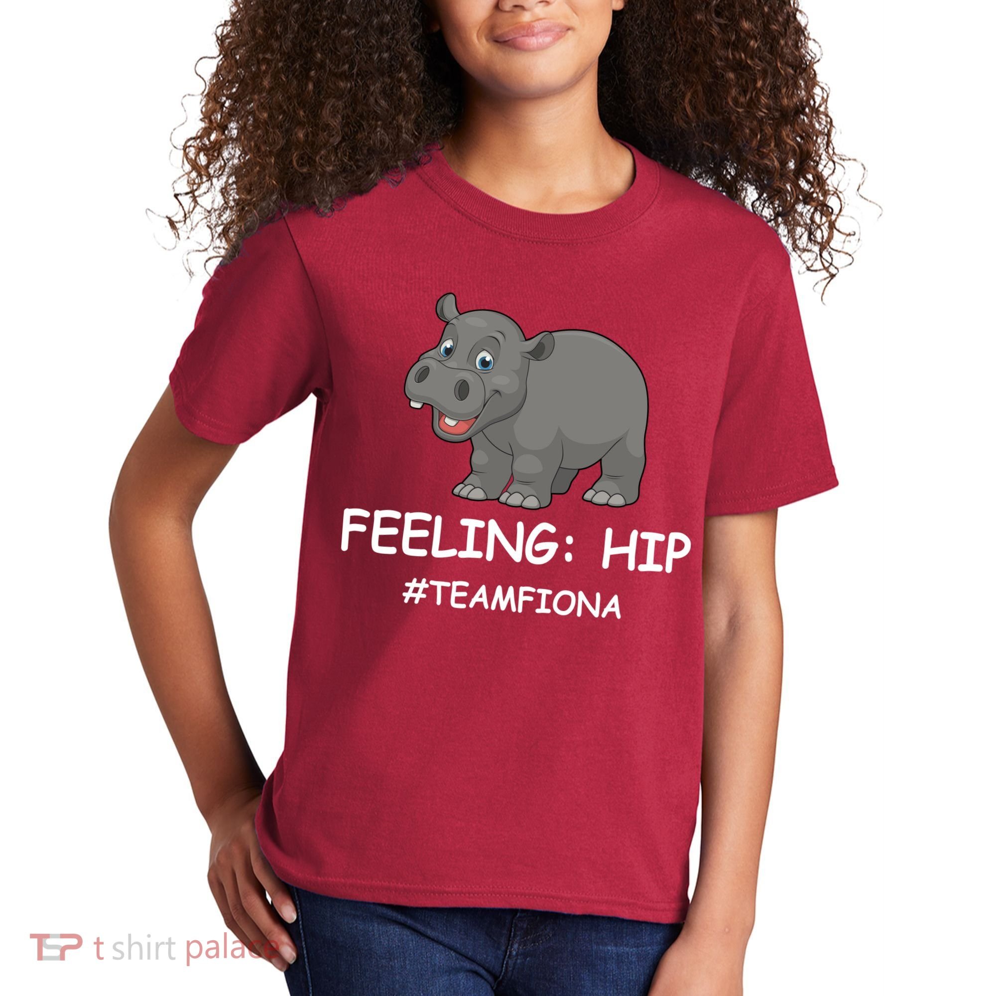 Fiona The Baby Hippo Feeling Hip Preemie Kids T-Shirt