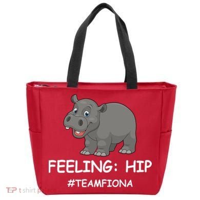 Fiona The Baby Hippo Feeling Hip Preemie Tote Bag