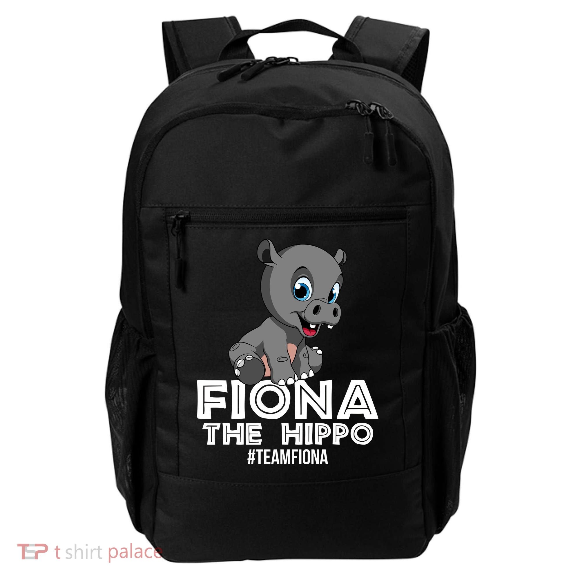 Fiona The Hippo #TeamFiona Hippopotamus Zoo Backpack