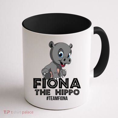 Fiona The Hippo #TeamFiona Hippopotamus Zoo Coffee Mug back