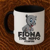 Fiona The Hippo #TeamFiona Hippopotamus Zoo Coffee Mug thumb 2