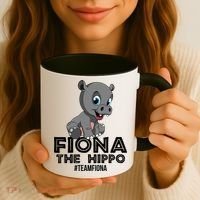 Fiona The Hippo #TeamFiona Hippopotamus Zoo Coffee Mug thumb 3