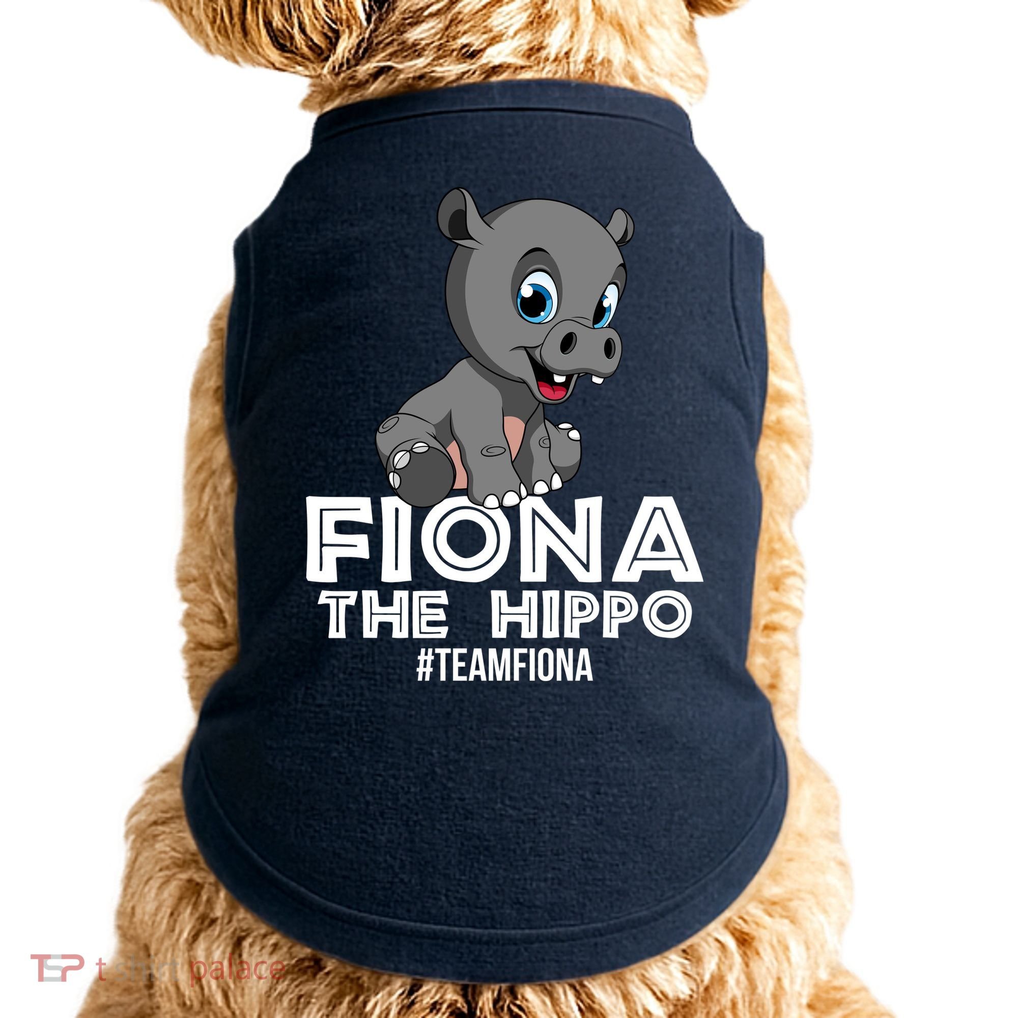 Fiona The Hippo #TeamFiona Hippopotamus Zoo Doggie Tank