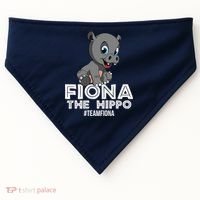 Fiona The Hippo #TeamFiona Hippopotamus Zoo USA-Made Doggie Bandana thumb 0