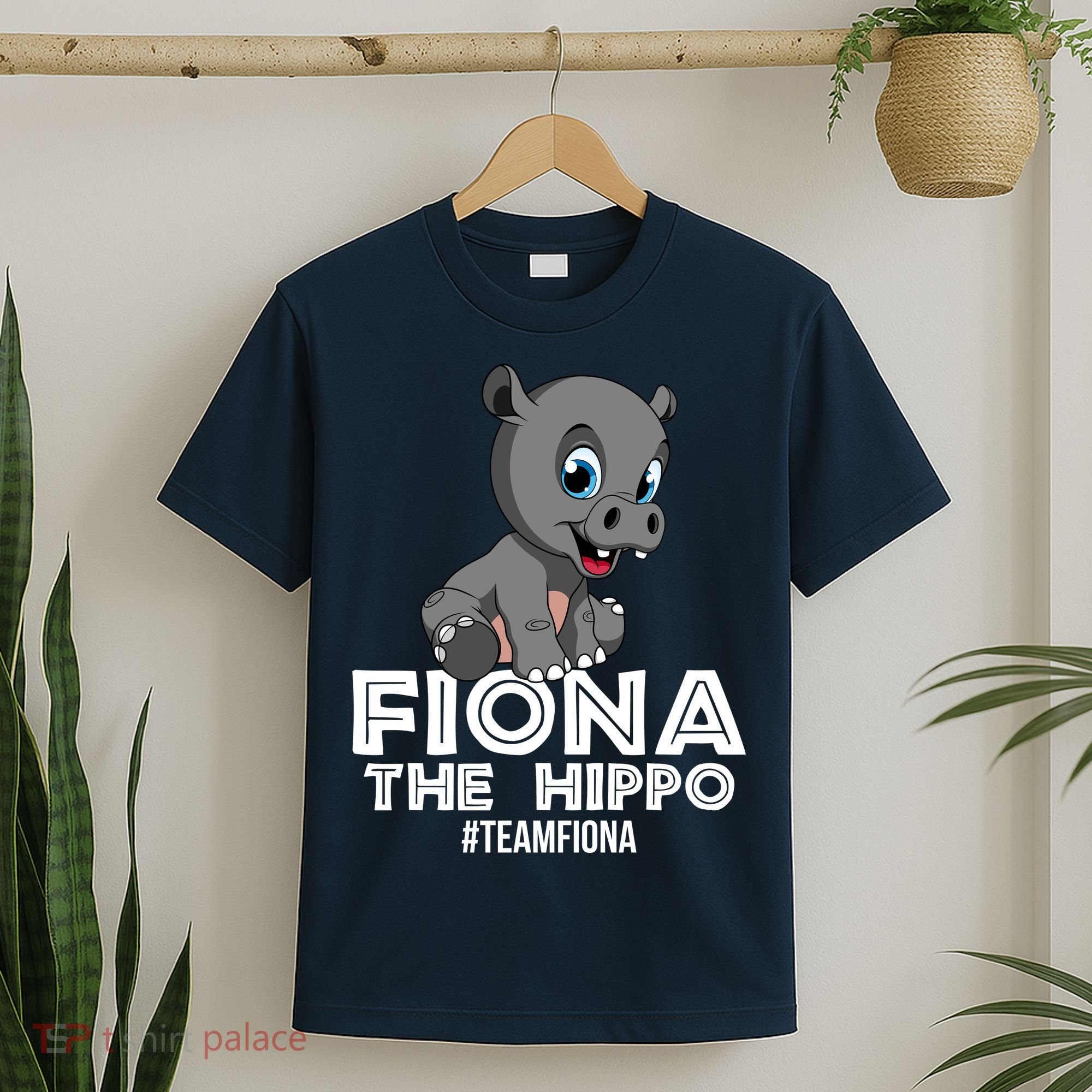 Fiona The Hippo #TeamFiona Hippopotamus Zoo T-Shirt