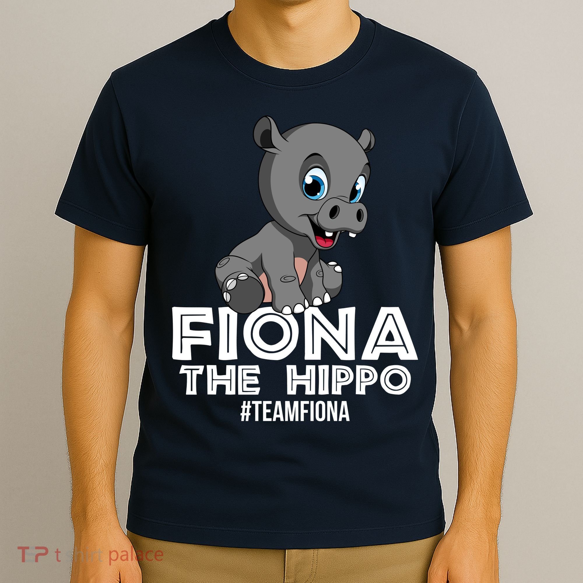 Fiona The Hippo #TeamFiona Hippopotamus Zoo T-Shirt