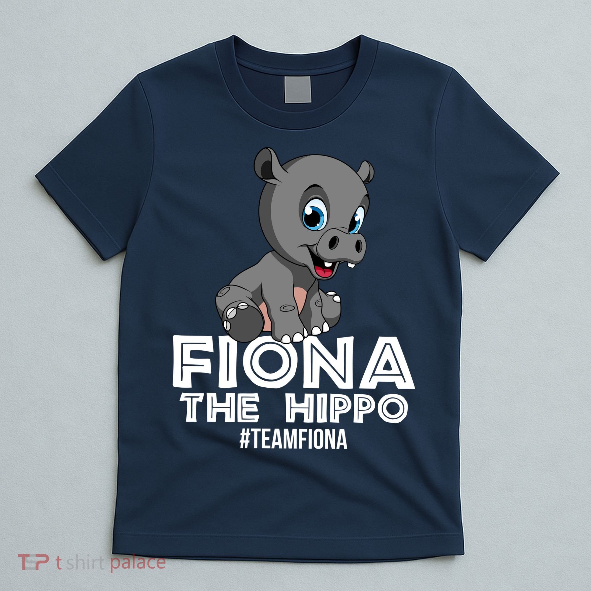 Fiona The Hippo #TeamFiona Hippopotamus Zoo T-Shirt